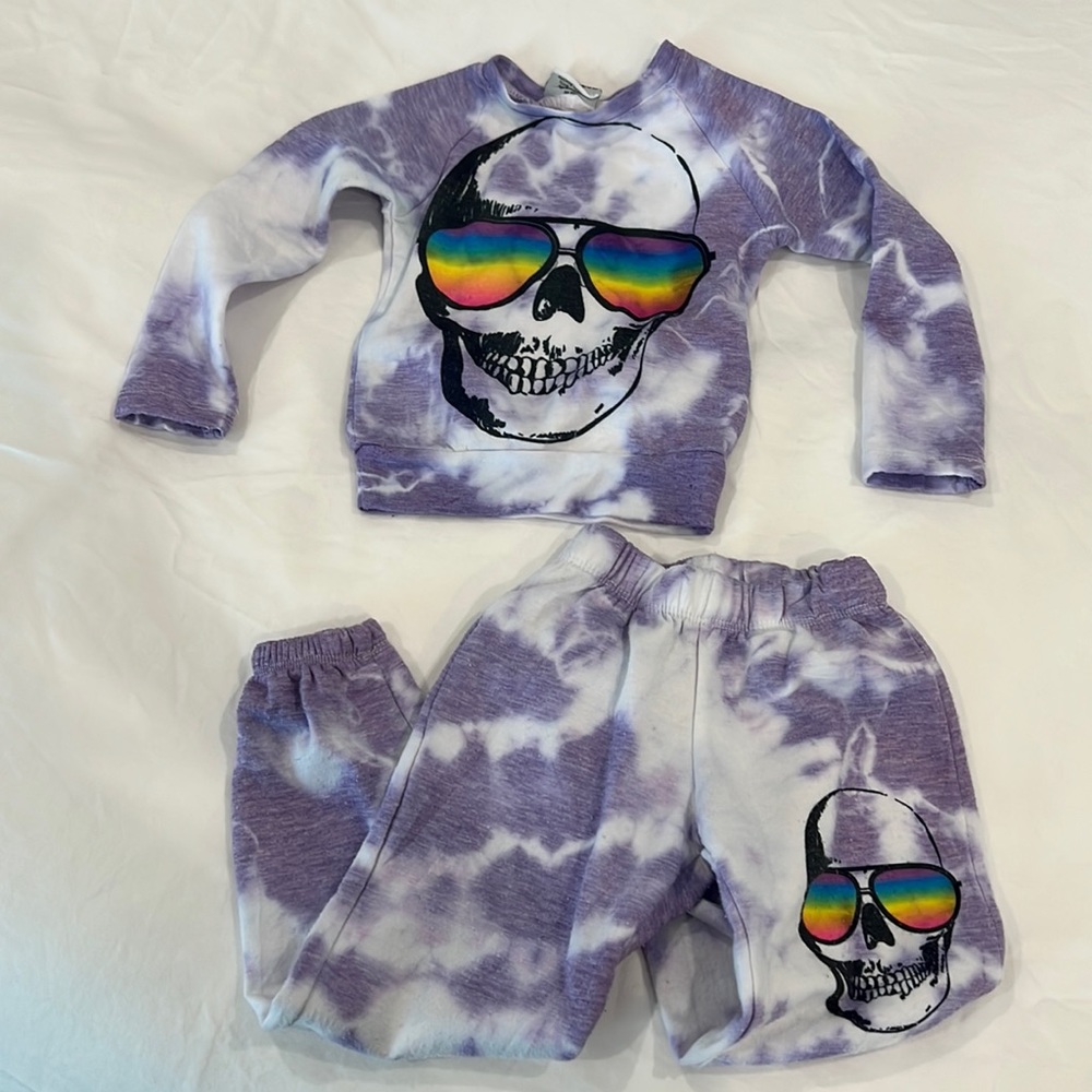 Firehouse kids clothing set sweatshirt sweatpants size 2/3